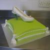 Shoe on Cushion Lime