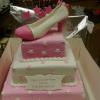 3 Tier Pink & White with Shoe