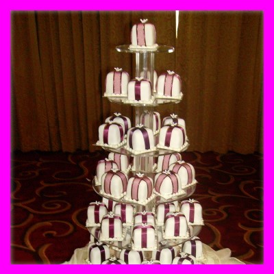 Mini Cakes Wedding Cake