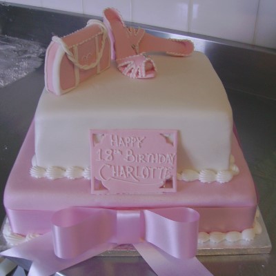 An example of a birthday cake from our birthday cake gallery.
