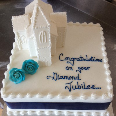 An example of a religious cake from our religious cake gallery.